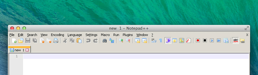 notepad for a mac